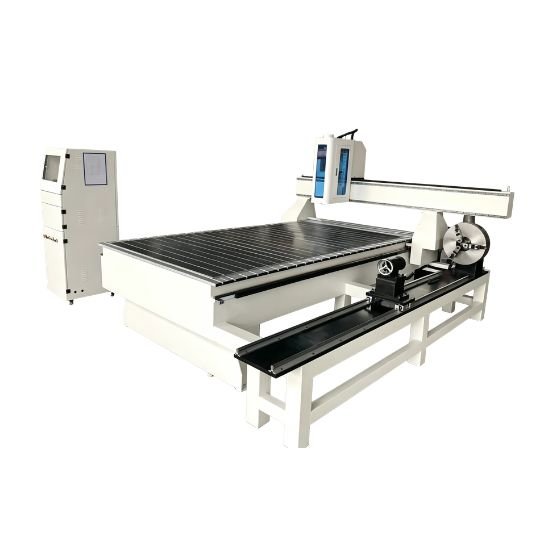 1300mm × 3000mm Rotary Axis CNC router