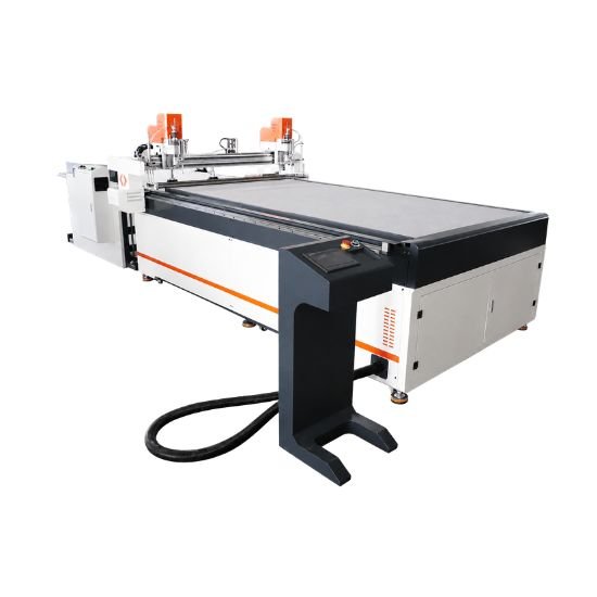 1600mm x 2500mm 2 heads CNC PVC Cutting Machine