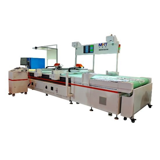 6000mm × 1600mm Genuine Leather Cutting Machine