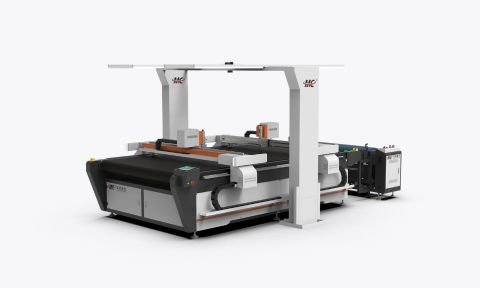 CCD Vision CNC Knife Cutting Machine
